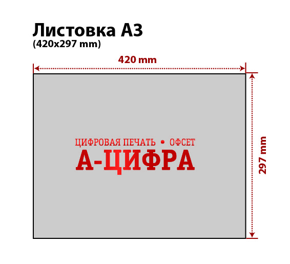 Москва печать листовки